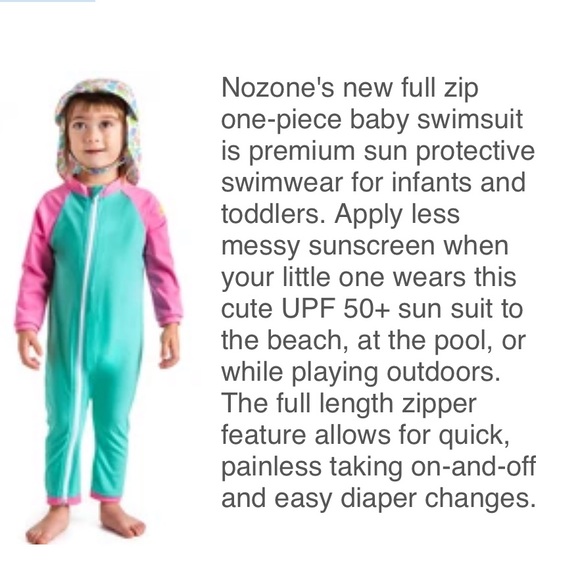 Nozone Tahiti full zip swimsuit (spf 50) - Picture 7 of 7